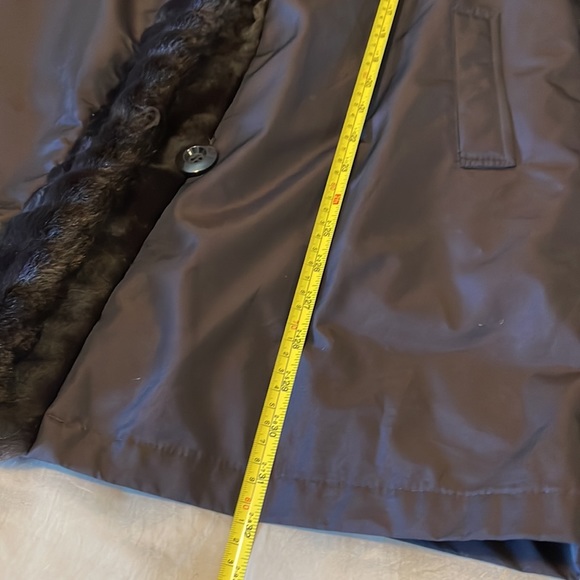 Gallery Dark Brown Faux Fur Lined Waterproof Winter Coat. Women’s Petite Small. - Picture 10 of 12